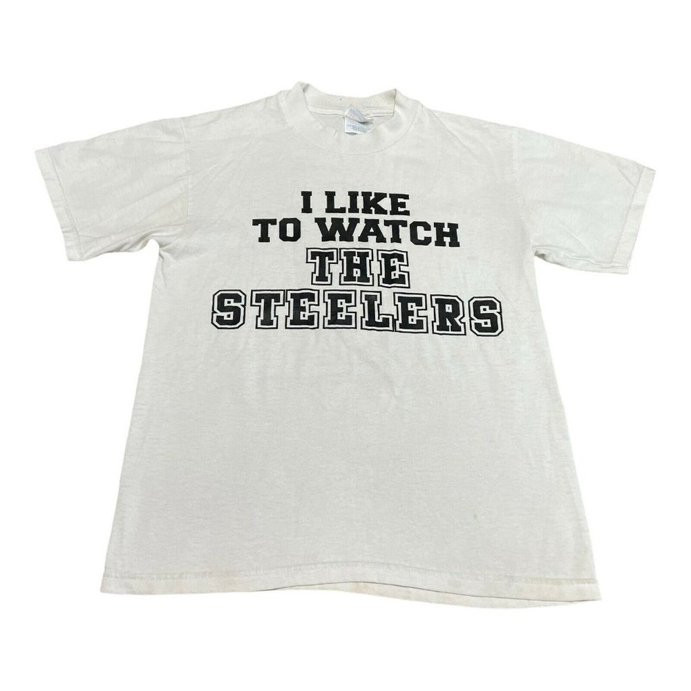 I Like To‎ Watch The Steelers R Bar Hanes Shirt S